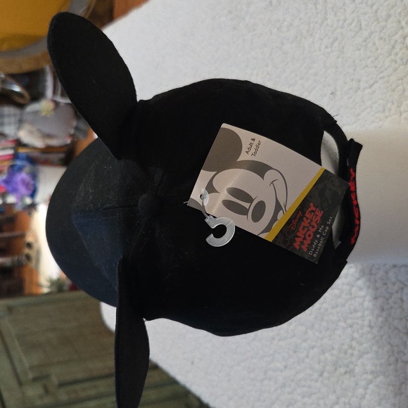NWT DISNEY MICKEY MOUSE EARS BASEBALL HAT - Picture 3 of 9